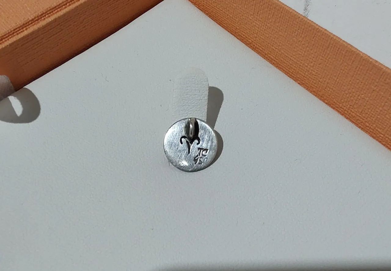 Pingente de Prata com Signo de Áries  - Foto 3