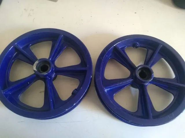 aro traseira de aluminio para cadeira de rodas (par) - Foto 2