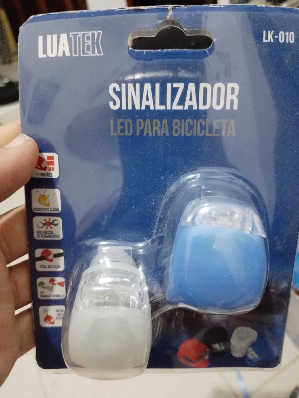 Sinalizador LED para Bicicleta Luatek LK-010