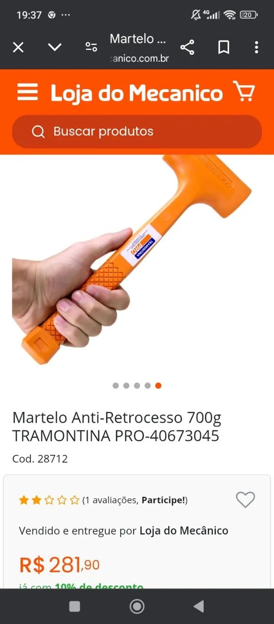 Martelo anti impacto  - Foto 2