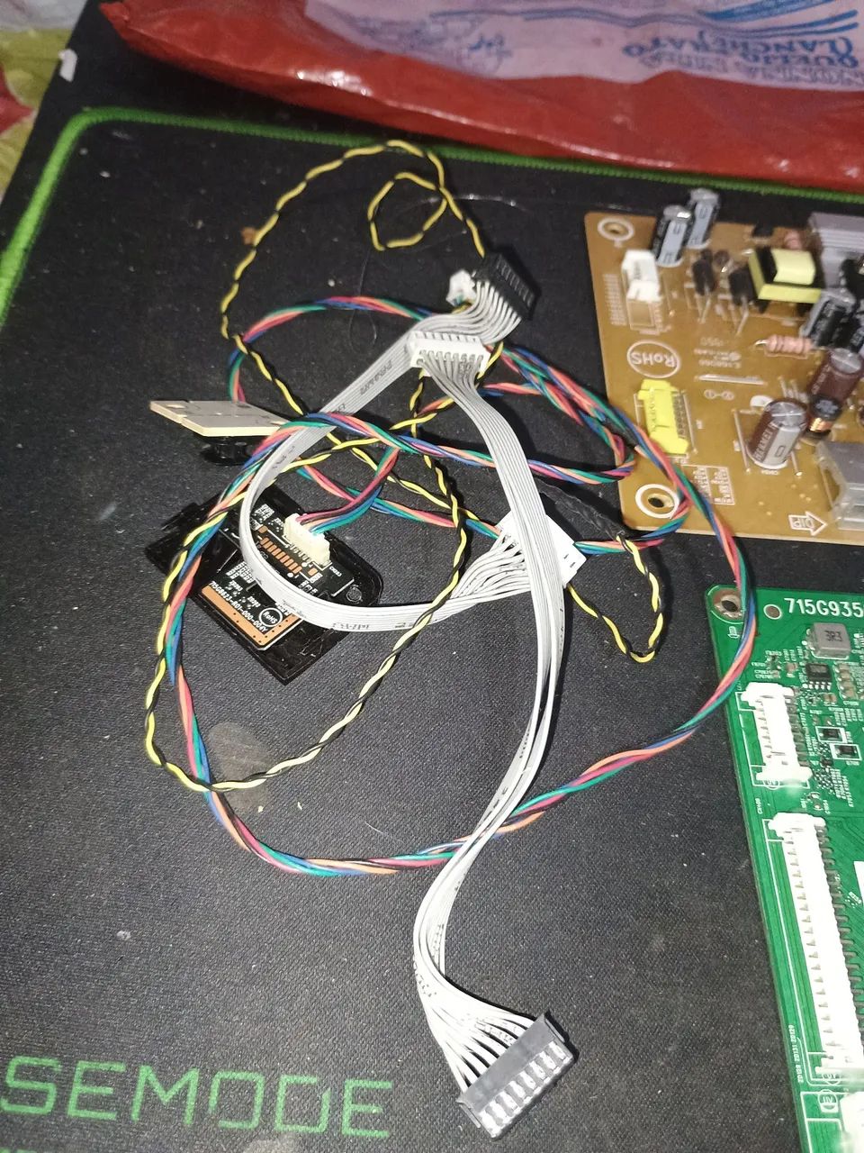 Placa principal e fonte tv Philips 43PFG5813/78 tudo como na foto. - Foto 4