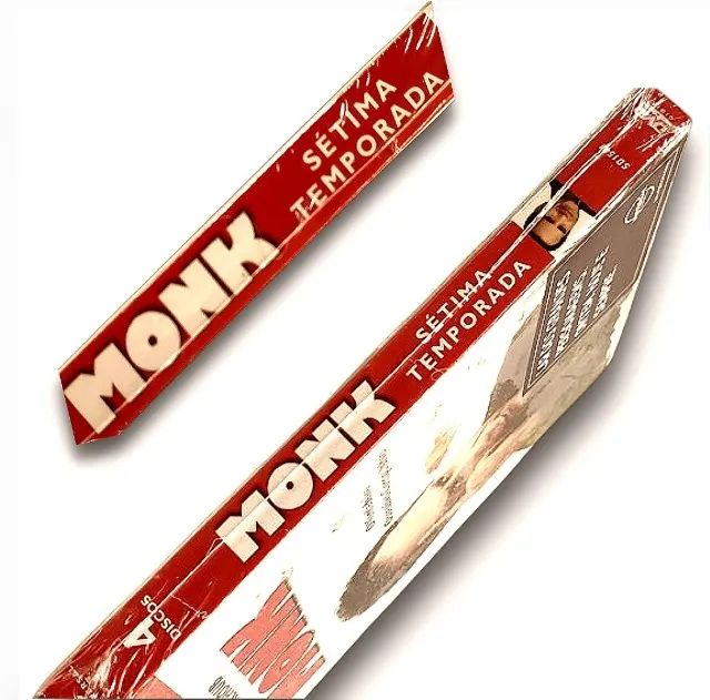 DVD "MONK" SERIE COMEDIA SETIMA TEMPORADA > 4 CDS LACRADO - Foto 3