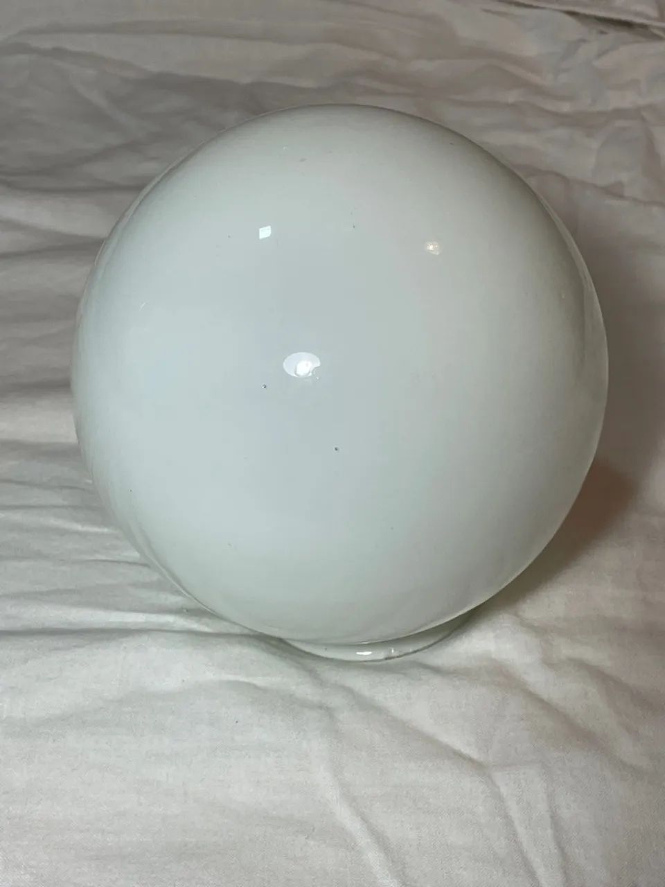 Cúpula de Vidro Opalina para Luminária - Foto 2