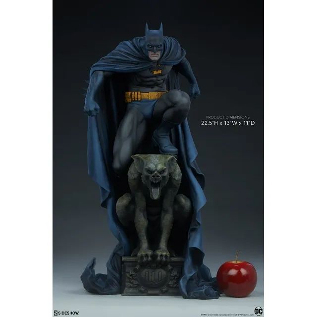 Sideshow Batman Premium Format Regular - com caixa arte e parda