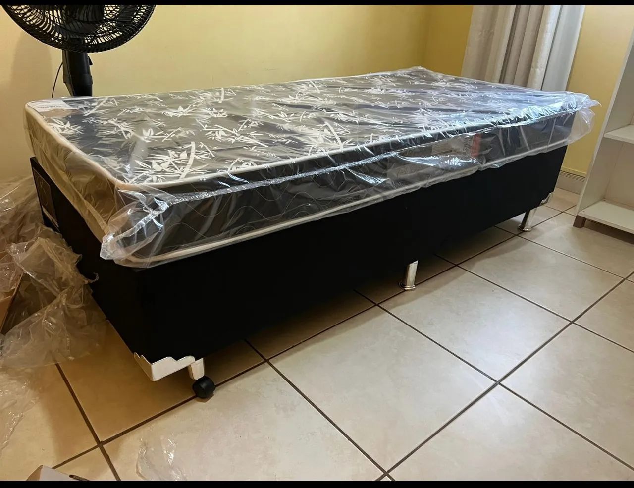 Cama Box Solteiro Com Colchão D33 Selado  - Foto 2