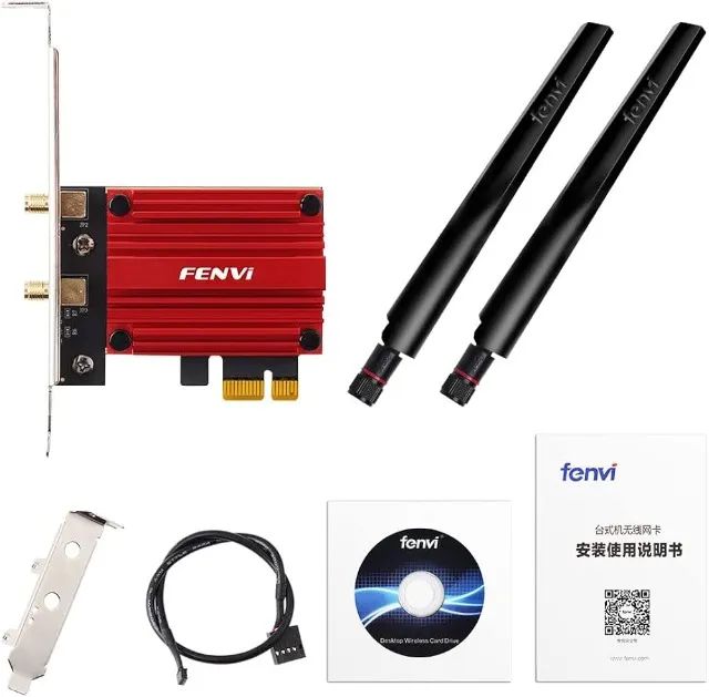 Adaptador Wifi/Bluetooth Fenvi AC1200 Compatível com PCI-Express Slot x1/x4/x8/x16 - Foto 6