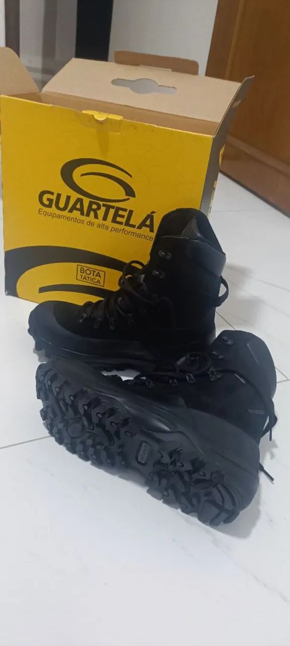 Bota Tática Guartela Preta - Foto 3