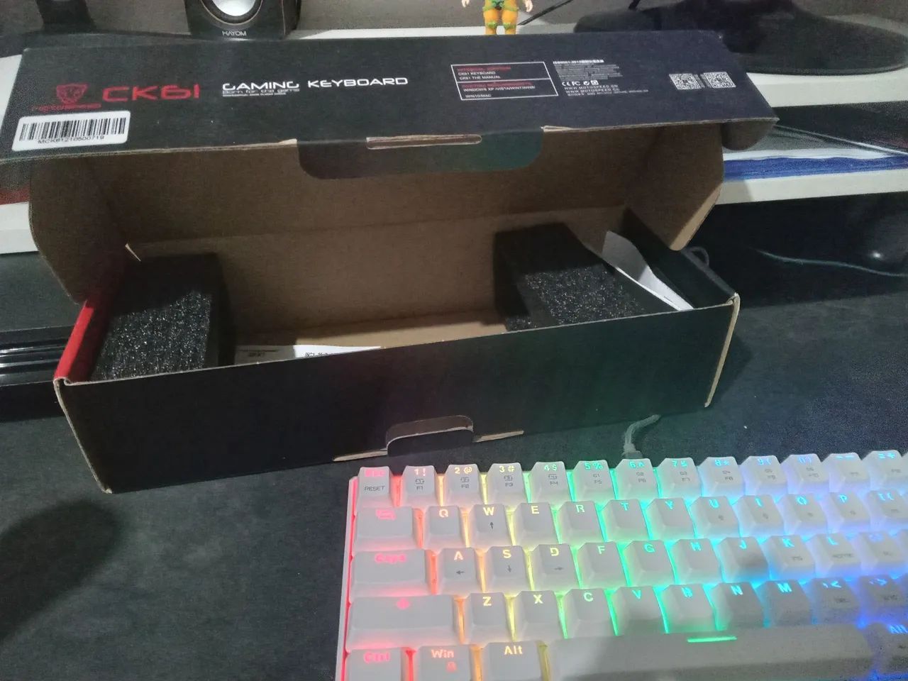 Teclado motospeed CK61 - Foto 2