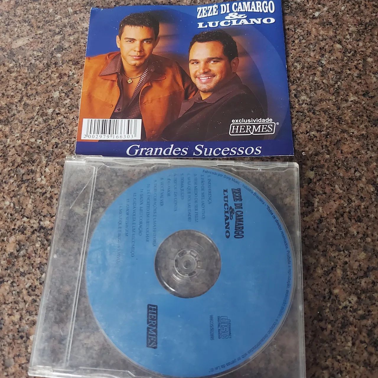 CD Zezé Di Camargo & Luciano - Grandes Sucessos, Exclusivo revista Hermes