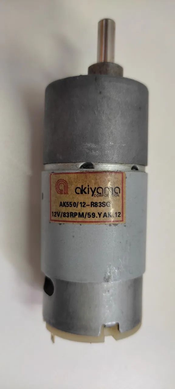 Motor DC 12V com redução - Foto 4