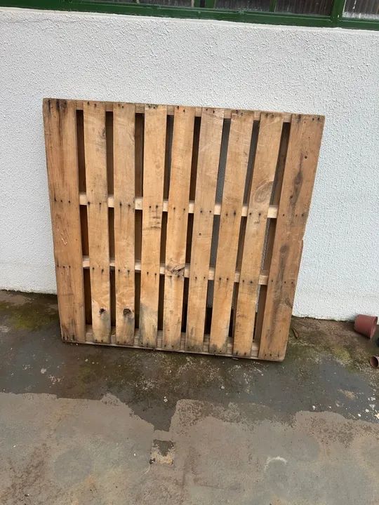Palete de madeira usado suporte  - Foto 2