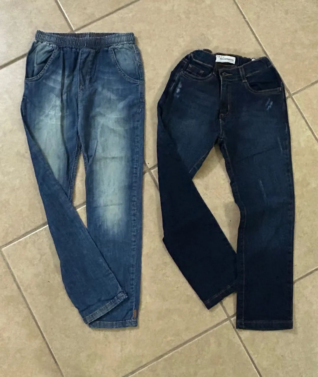 Calças jeans masculinas 7 a 10 anos em santa cruz do sul