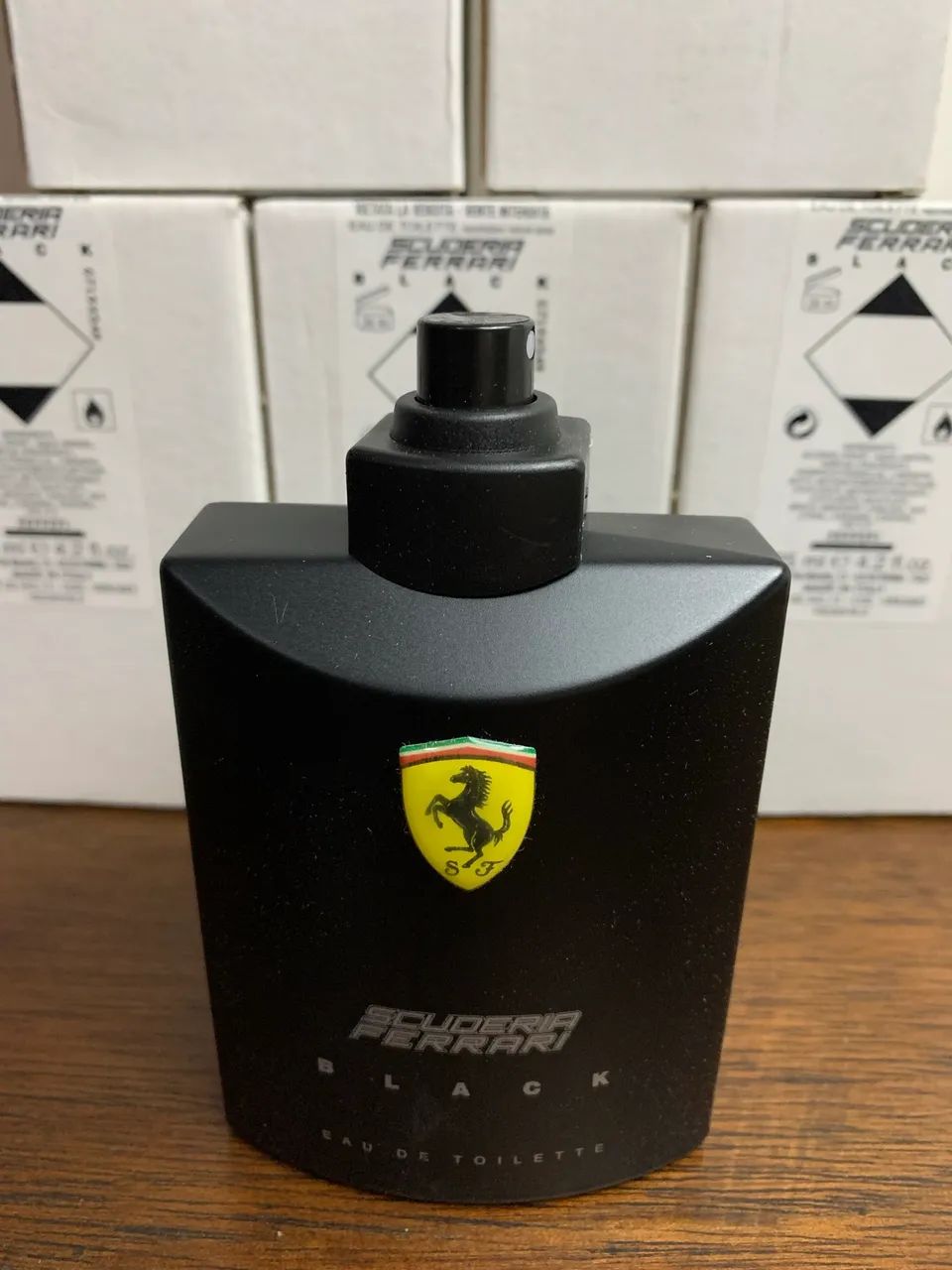 Perfume Ferrari Black Original Importado - Tester 125ml - Foto 3