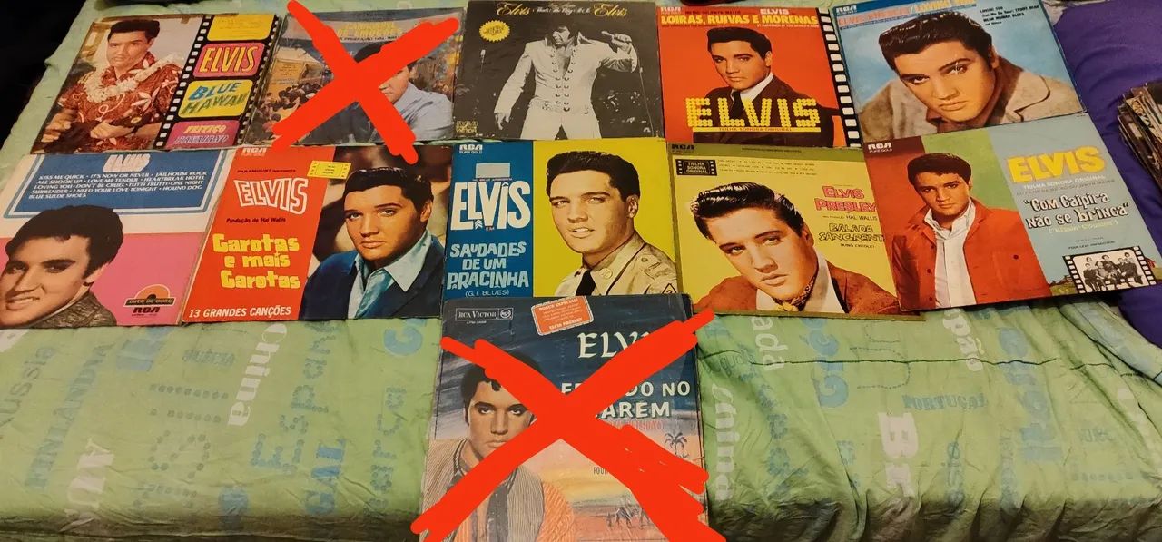 Coleção de Discos de Vinil (Usados)