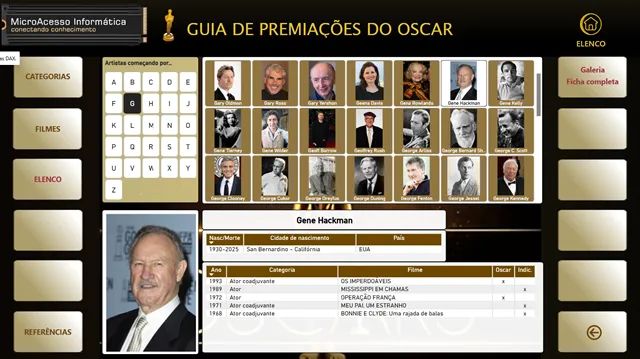 PREMIAÇÕES DO OSCAR (Desde 1929) - Foto 3