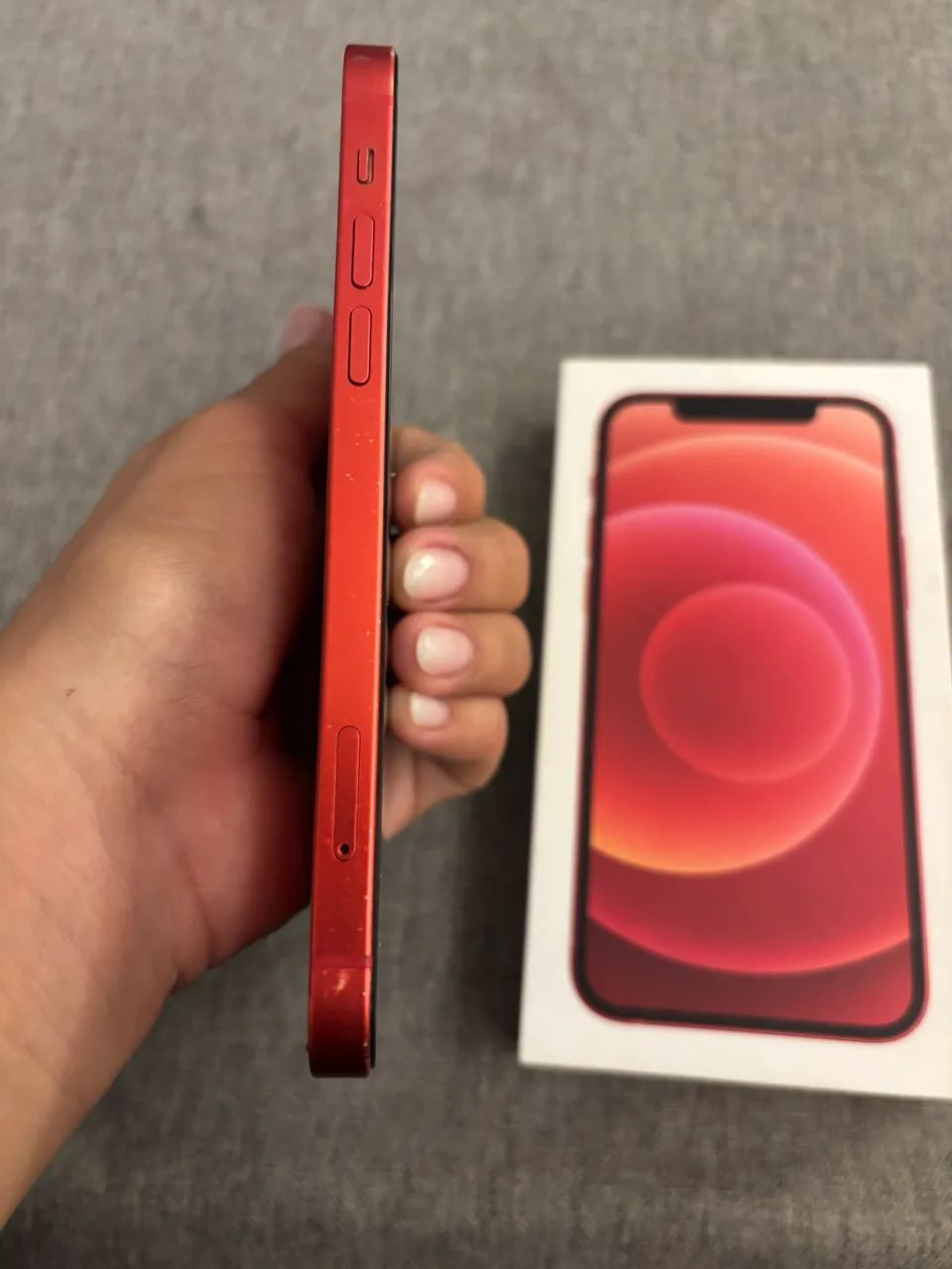 iPhone 12 - Vermelho - 64GB - Celulares e Smartphones - Mangabeira