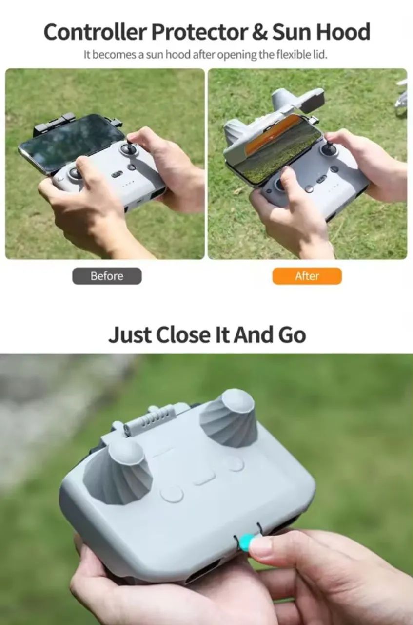 Protetor de Controle Remoto para Drone DJI Mini 2/3 - Foto 2