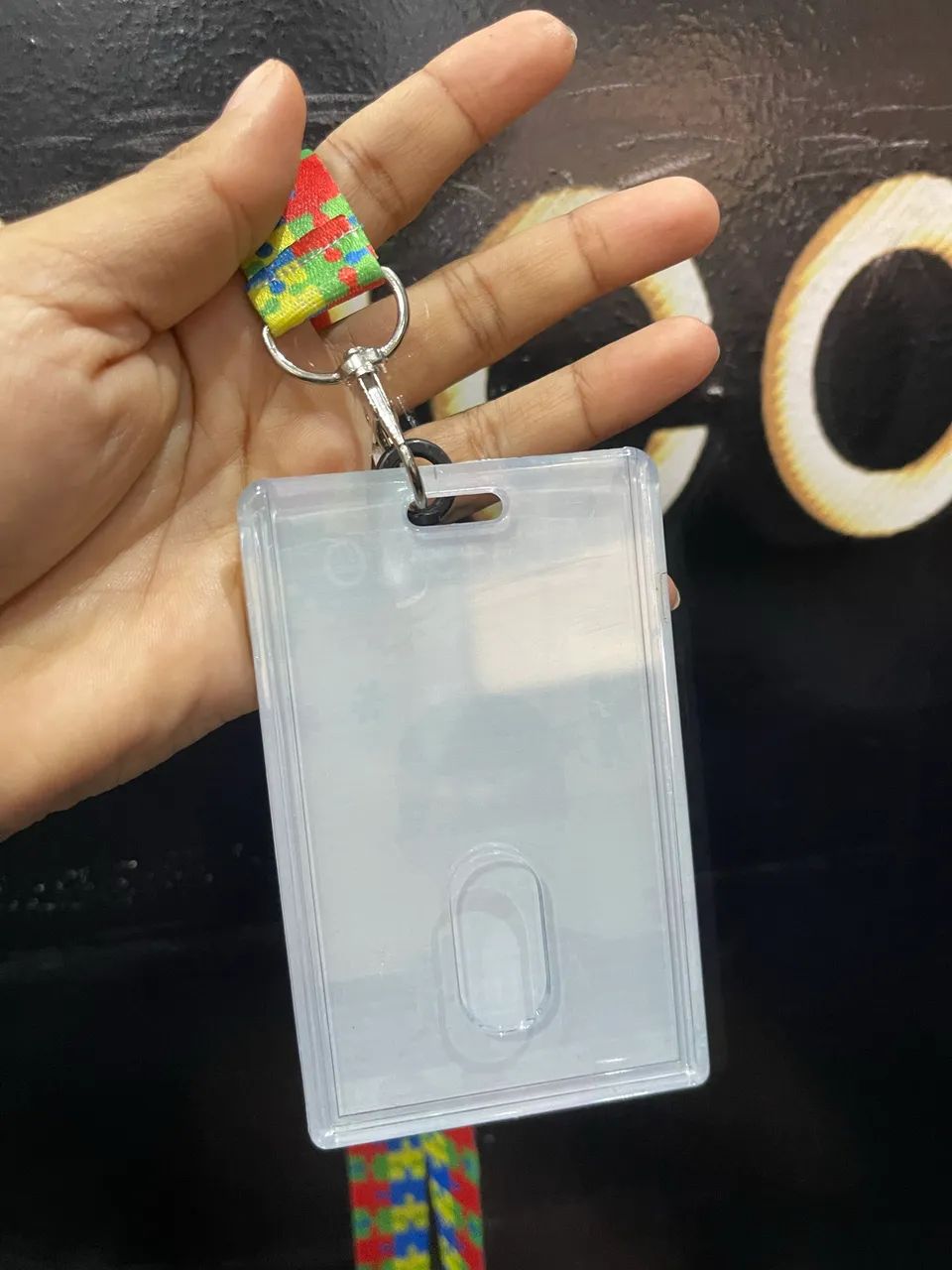 Crachá Autista + Cordão Autismo + Porta Crachá - Foto 2
