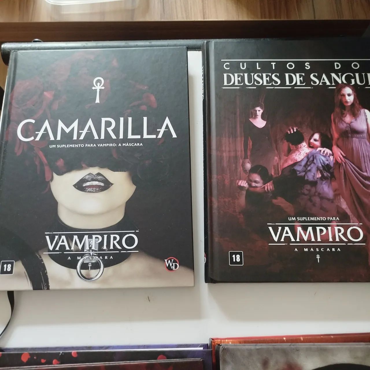 Livros de RPG Vampiro: A Máscara - Coleção - Foto 2