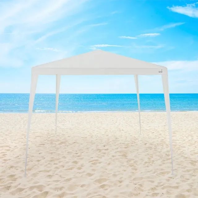 Tenda Gazebo 3Mx3M Praia Barraca Camping Branca -Bel