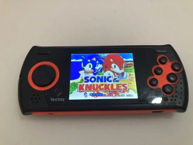 MD Play portátil - Mega Drive na palma da sua mão, com caixa e jogos! - Foto 3