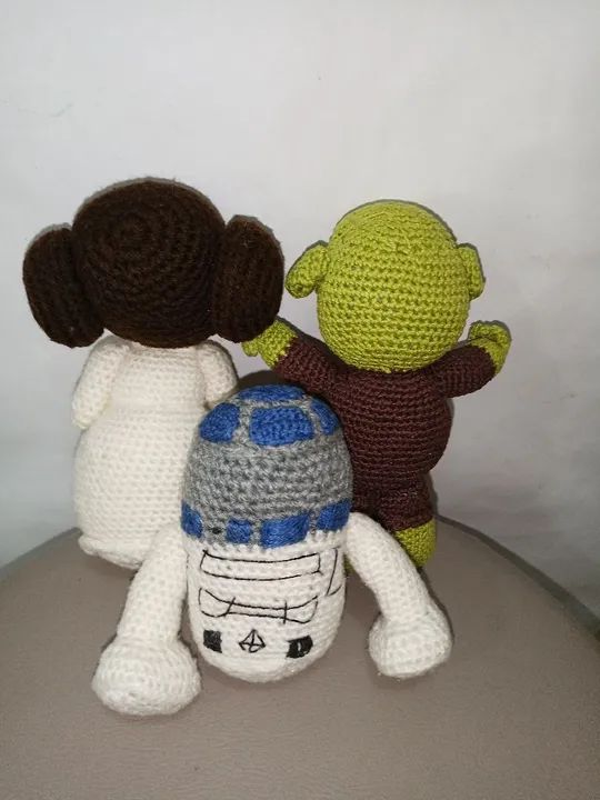 Bonecos feito de crochê  - Foto 3