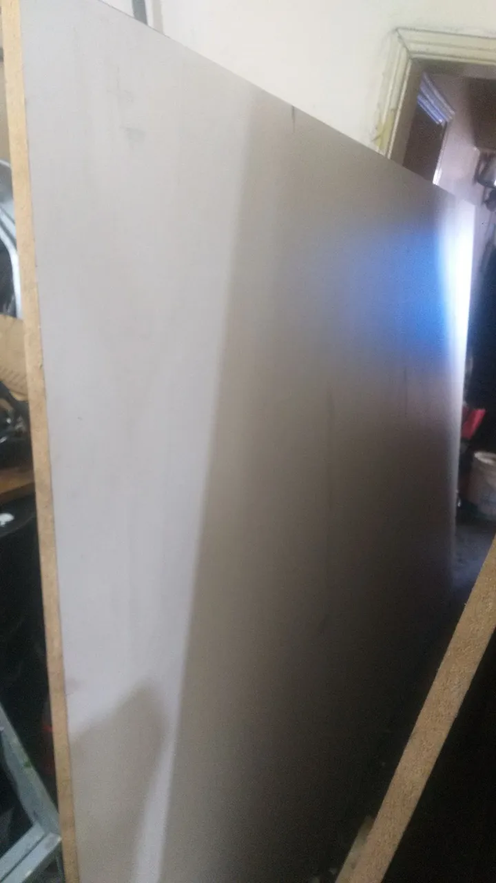 Tábua PLACA EM MDF p/ MOVEIS branca/bege