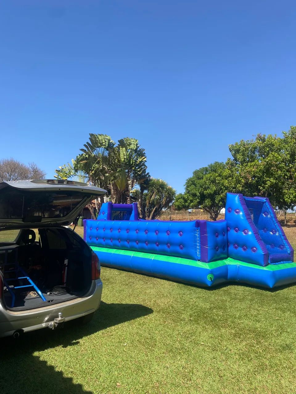 Aluguel de futebol de sabão 