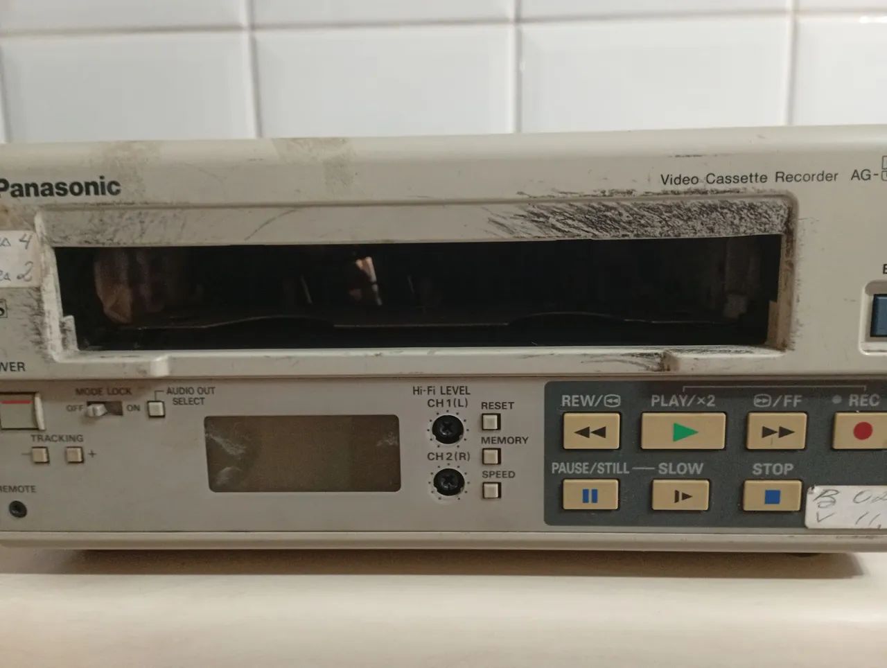 Aparelho Vídeo Cassete VHS Recorder AG-5210 Panasonic  - Foto 5