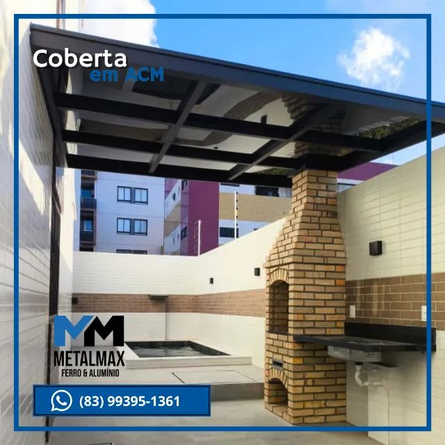 Coberta em Alumínio + ACM