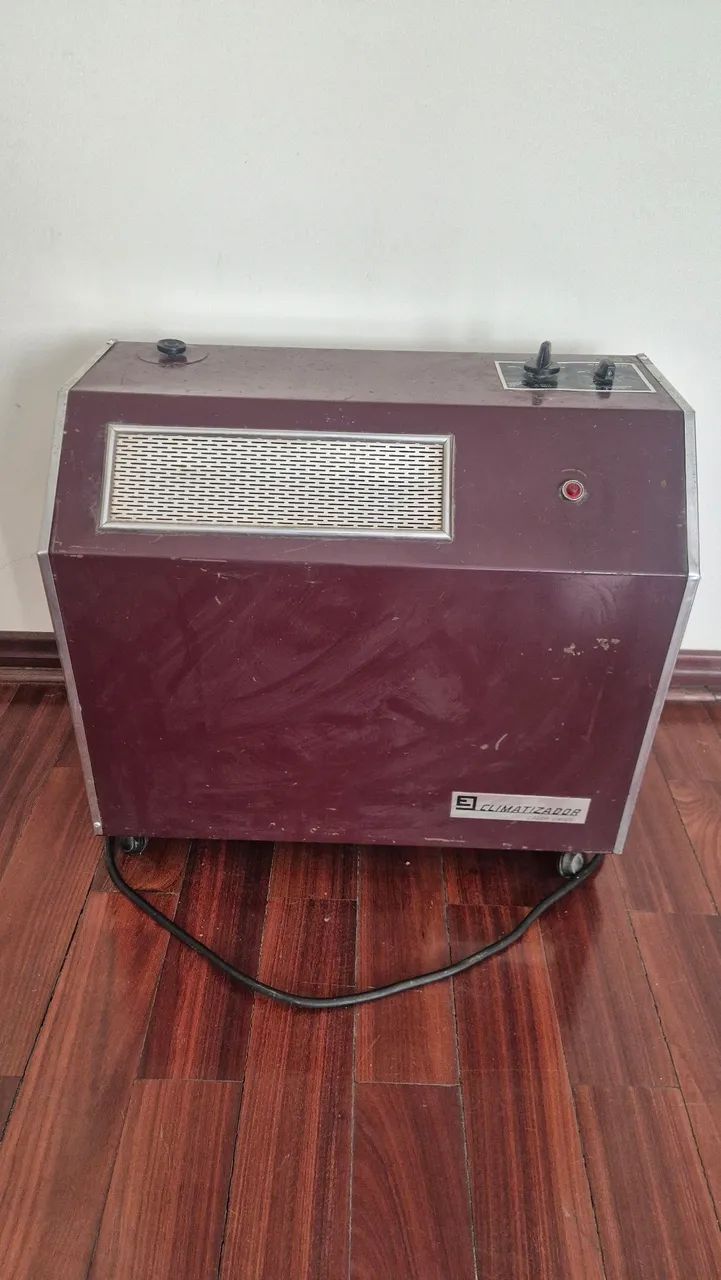 Ventilador e aquecedor antigo 