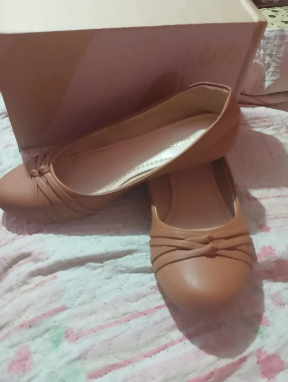 Sapatilha Feminina Confortável - Bege