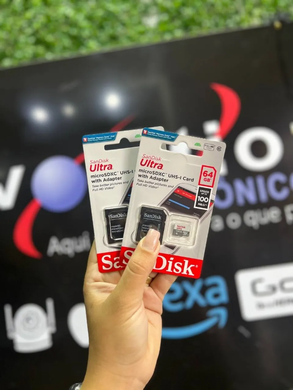 Cartão de Memoria 64GB - SanDisk Ultra - Classe 10
