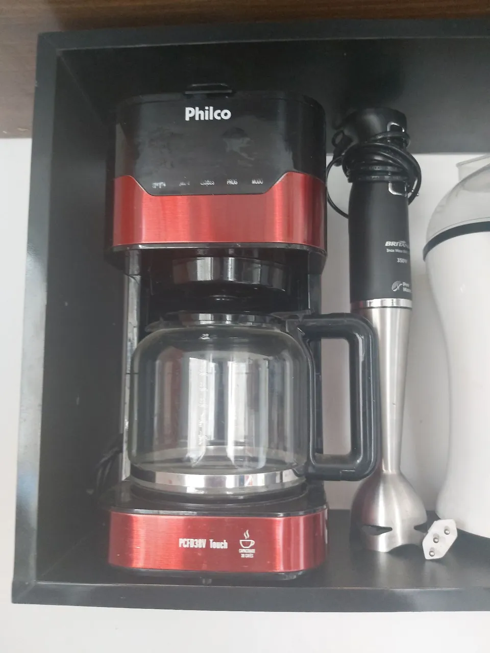 Cafeteira Philco PCF83IV Touch e Mixer Britânia