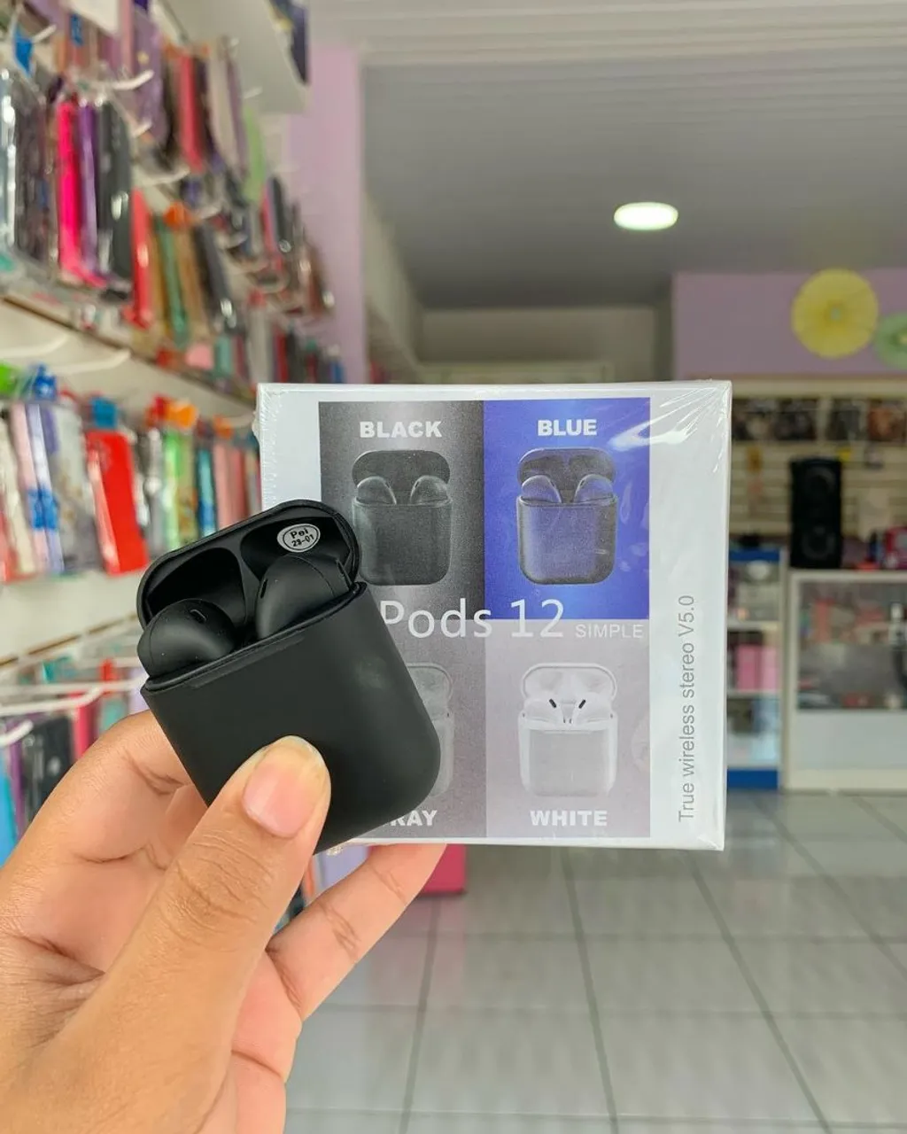 Fone bluetooth Inpods 12 Alta qualidade PROMOÇÃO