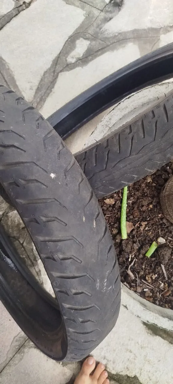 Pneus usados para moto