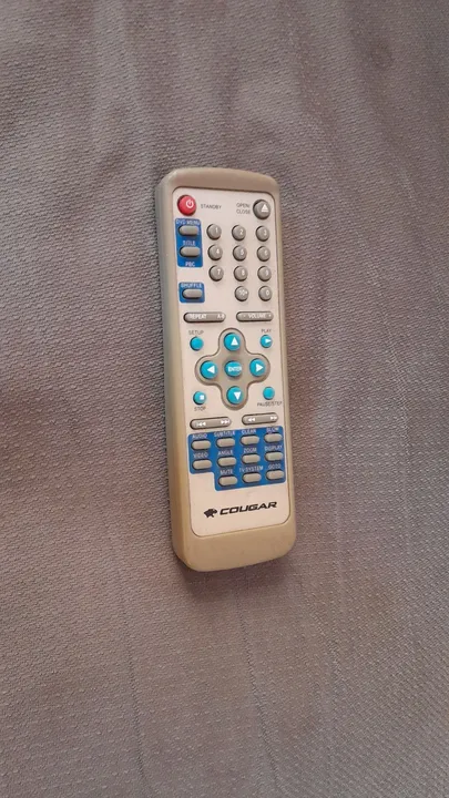 Controle Remoto dvd cougar