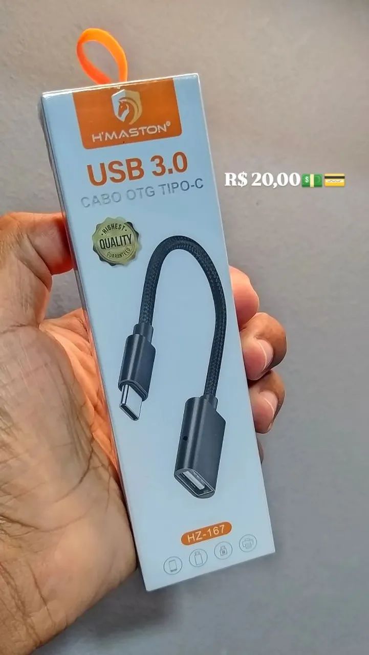 Cabo otg tipo c 