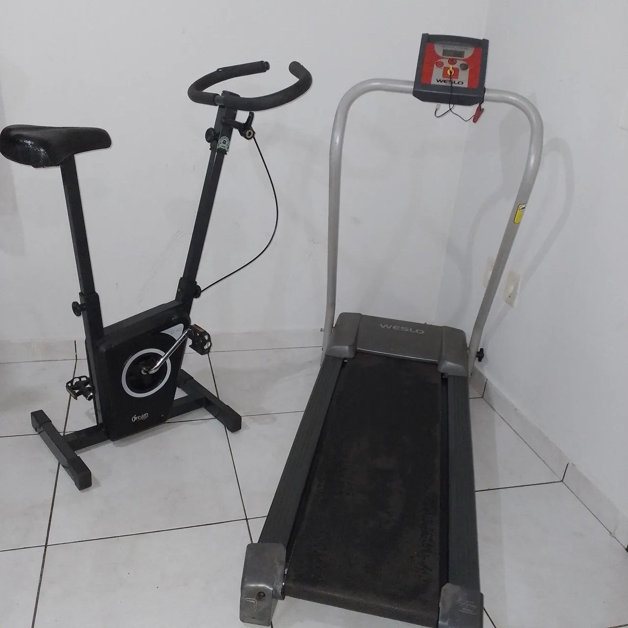 Esteira e Bicicleta Ergométrica Weslo e Dream