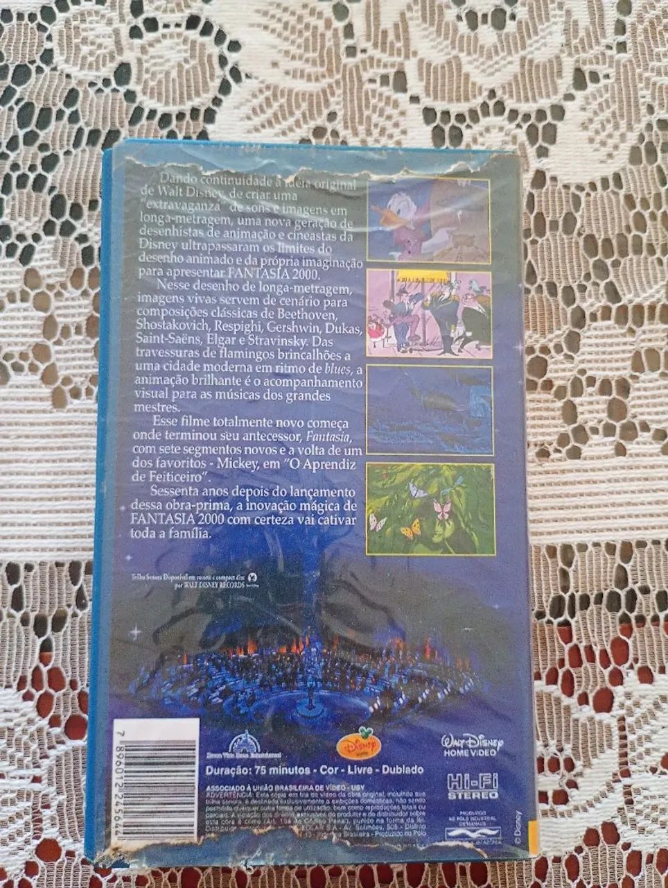 Fantasia 2000 - VHS Dublado - Foto 3
