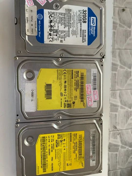 Hd de pc a partir de 20,00