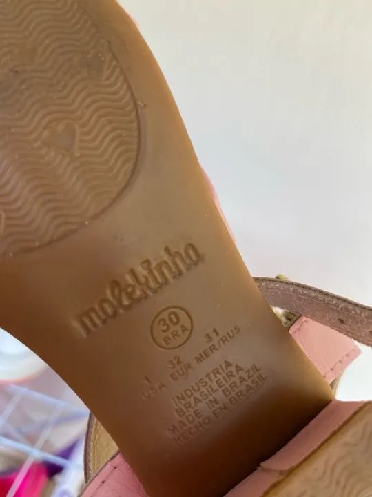 Sandália Infantil com saltinho  - Foto 4