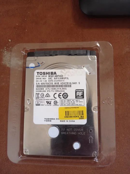 Hd Disco Rígido 500Gb