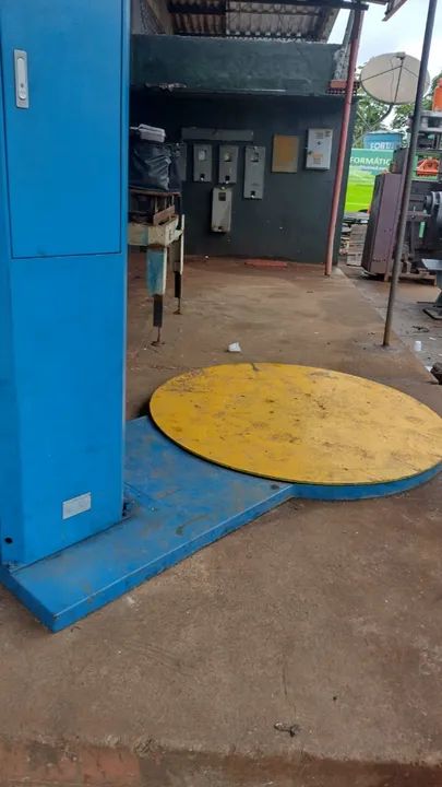 Envolvedora automática de plastico em pallets - Foto 2
