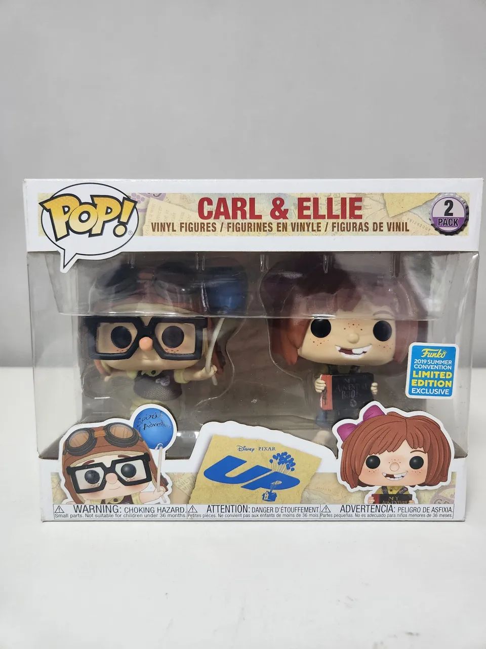 Funko pop Carl e Ellie 2 *