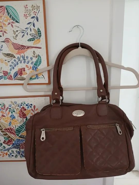 Bolsa andarella couro -Linda! - Foto 3