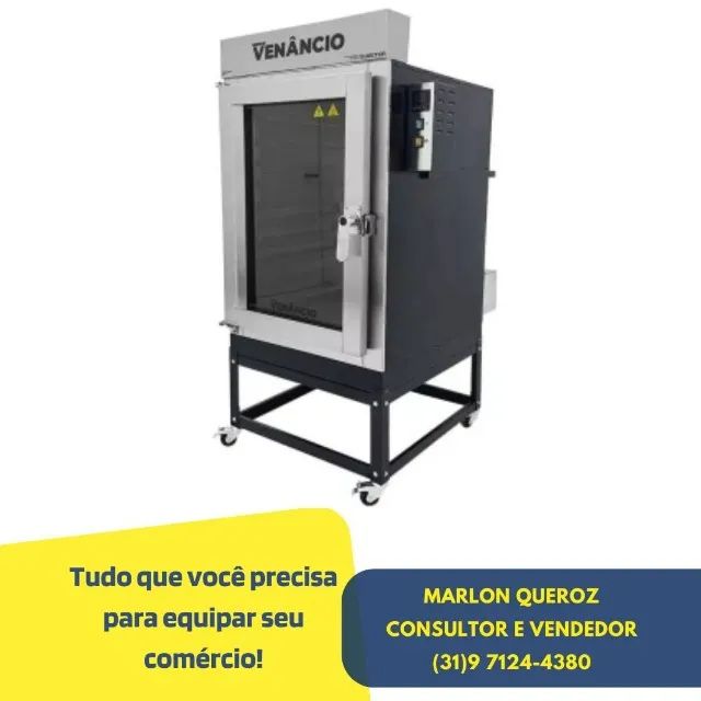 Forno 8  Esteiras Turbo Elétrico Venâncio 127-220v
