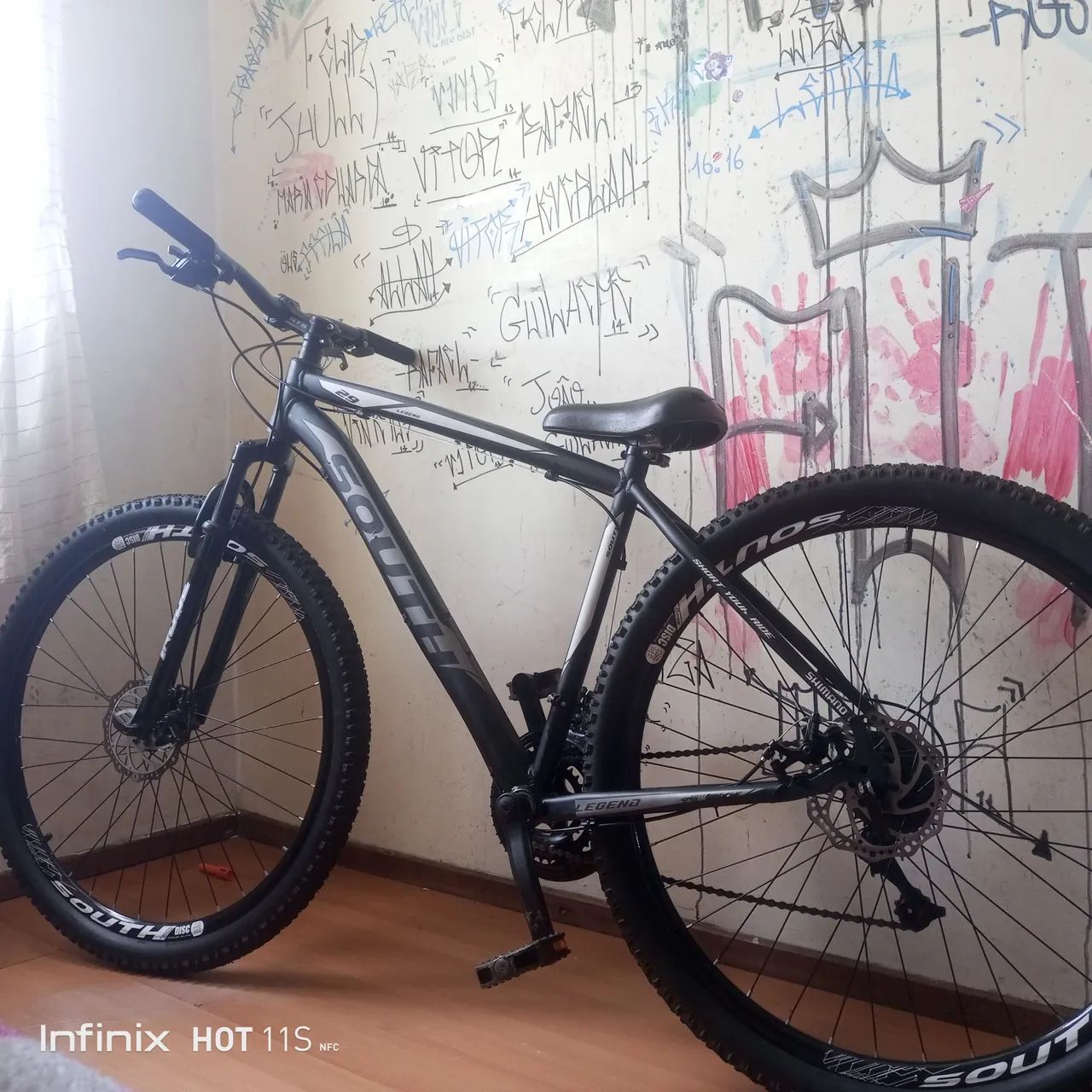 Bicicleta South - aro 29 - preta - Foto 4