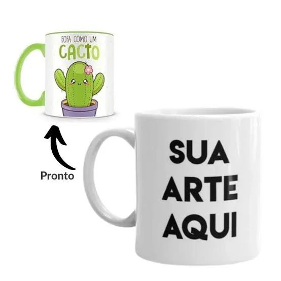 Caneca / xícara personalizada nome e foto 