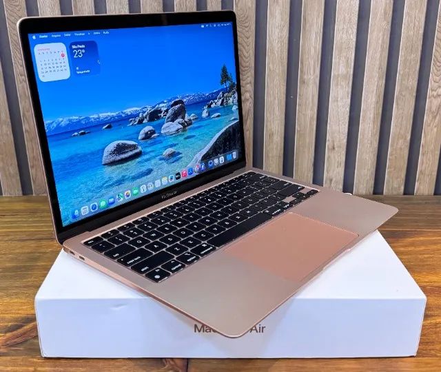 Apple Macbook Air M1 Gold C/ Caixa - Impecável - Notebooks